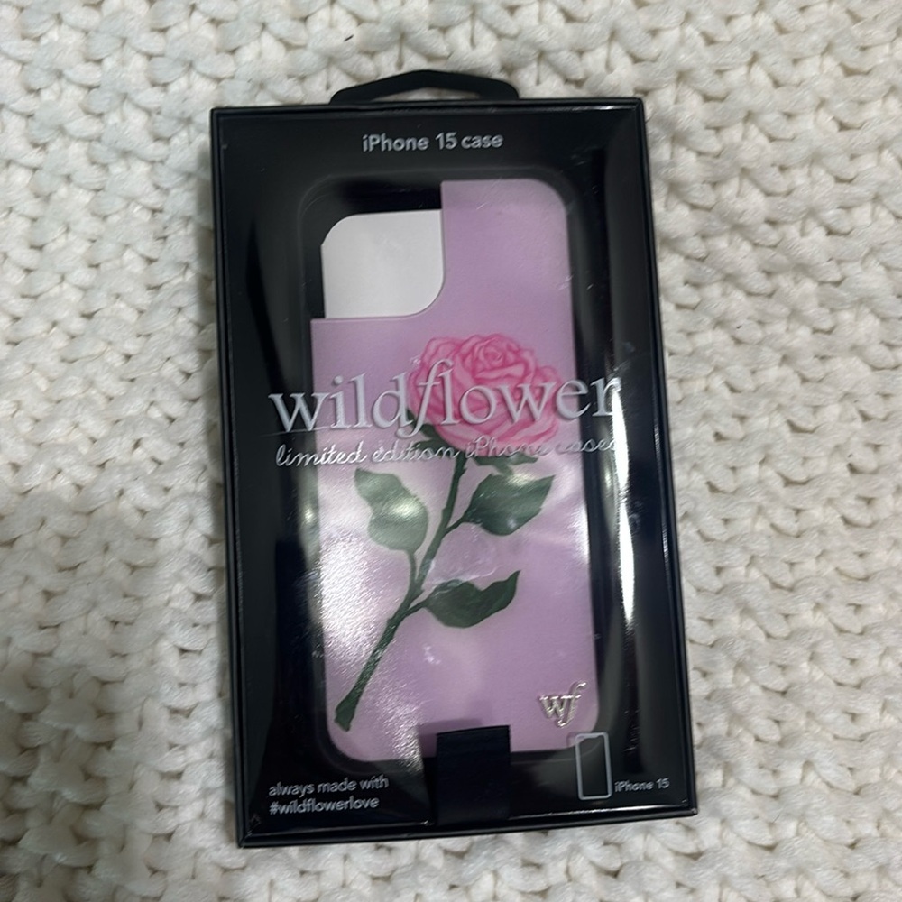 Wildflower iPhone case never opened